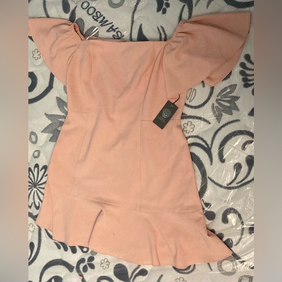 Light Pink Vince Camuto Plus Size Dress - Picture 3 of 3